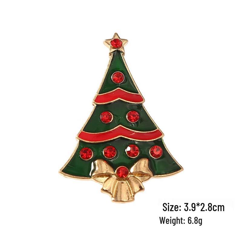 Брошь «Рождественская елка»