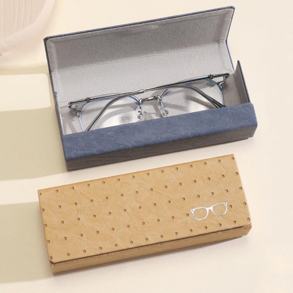 Magnetic Buckle Eyeglasses Sleeve Portable Hard Eyewear Protector  Hard Glasses Case