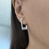 Silver Earrings with Cubic Zirkonia (2201564)