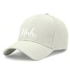 [Casual Baseball Cap] Print Olive Green Polyester Adjustable Breathable Lightweight Curved Brim Streetwear Daily Wear Baseball Hat - Dad Cap, Sun Cap