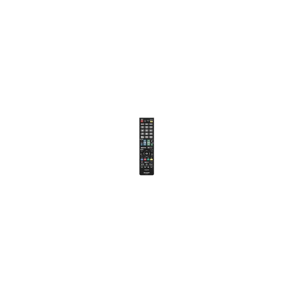 Sharp [SHARP] Options/Consumables 0106380471 LCD TV Remote Control [Black] (LC-50W20-B LC-40W20-B)