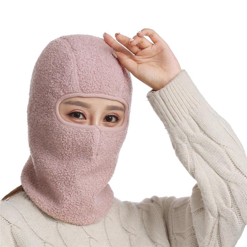 Winddichte & Staubdichte Kaltwetter-Fahrrad-Vollgesichtsmaske mit Ohren- und Nackenschutz