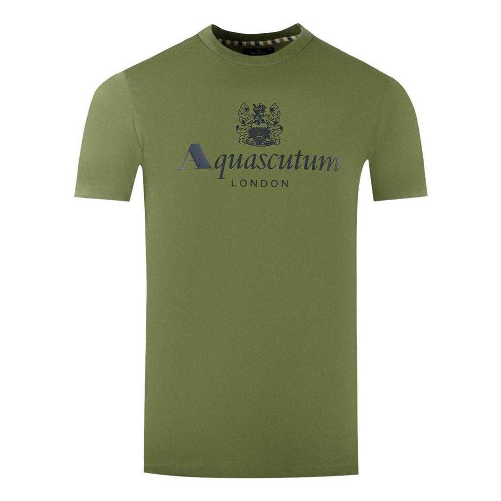 Aquascutum Mens London Aldis Logo T-Shirt