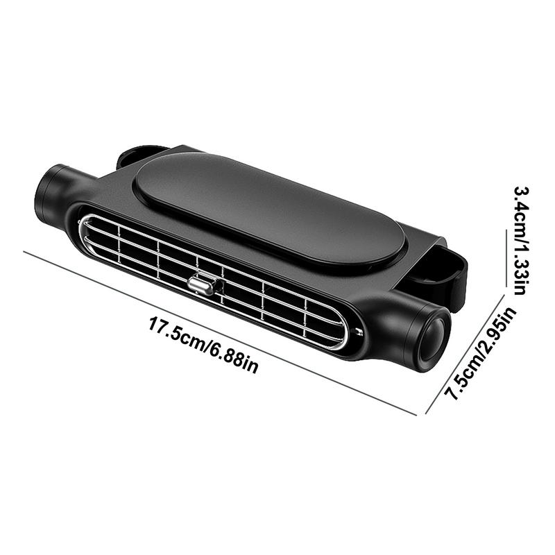 Ventilátor autosedačky Ventilátor chlazení zadního sedadla Přední zadní sedadlo Opěrka hlavy Chladicí vzduchový ventilátor USB Nastavitelný popruh Dekorace interiéru auta Ventilátor