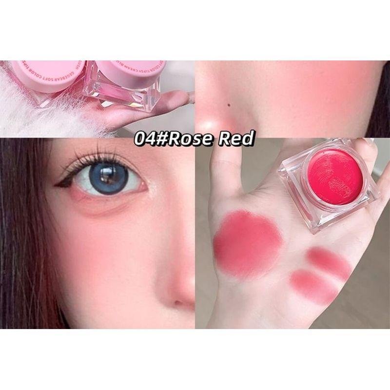 Gege Bear - Weiche Farbe Tipsy Cream Rouge für die Wangen - 1-4