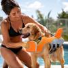 Dog Life Jacket Lightweight Adjustable Buoyancy Vest for Swimming and
