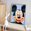 Disney Diamond Painting Mickey Mouse Oil Painting Style Soothing Cartoon Diamond Painting Full Diamond Cross Stitch Craft DIY Gift Home Decoration