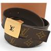 Auth Monogram Ceinture Carre Belt 90/36 Lv3325bb