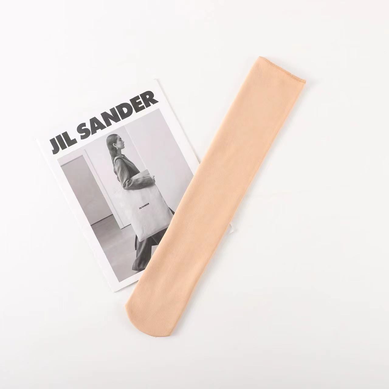 

Женские носки до середины икры для снега, флисовая подкладка и утолщенные теплые носки до икры 1 pair бежевый