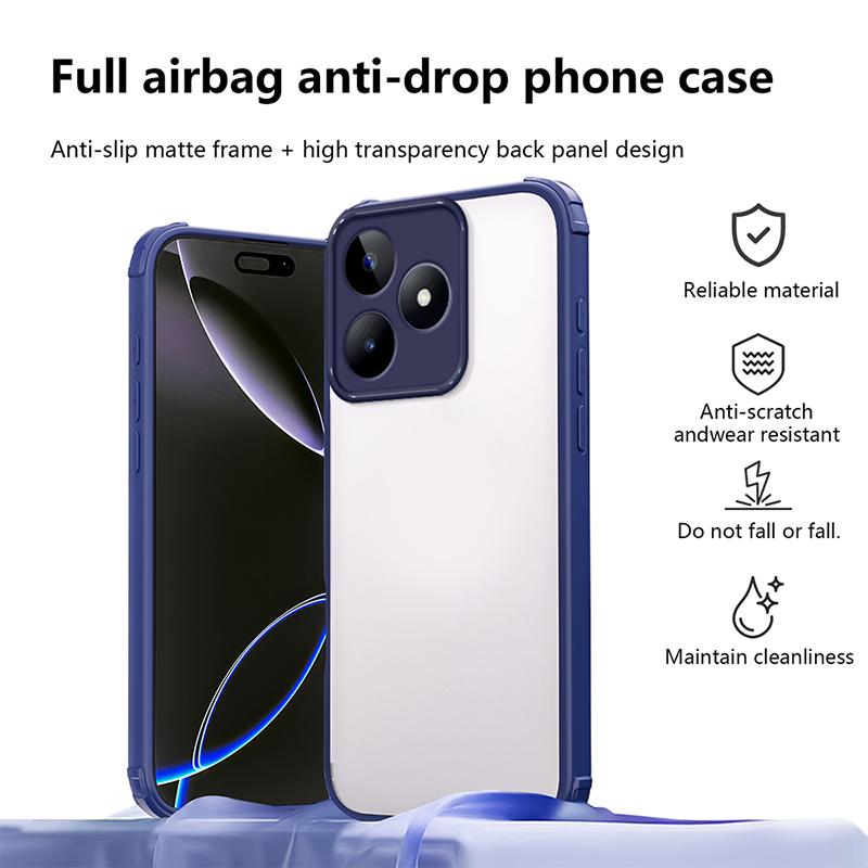 For Realme C71 C75 C75X High Quality Soft Silicone Transparent Phone Case For Realme C51 C53 C55 C63 C65 C67 Shockproof Cover