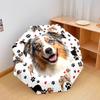 1 PC Automatic Folding Umbrella - Cute Pet Puppy Pattern, Portable & Foldable Design with 8 Ribs, Christmas Birthday Gifts