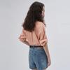 Teenie Weenie Women's Linen Blend Bear Shirt