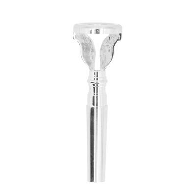 Bocchino per Tromba Placcato Argento Accessori per l'Allenamento dello Strumento per Sassofono Corno