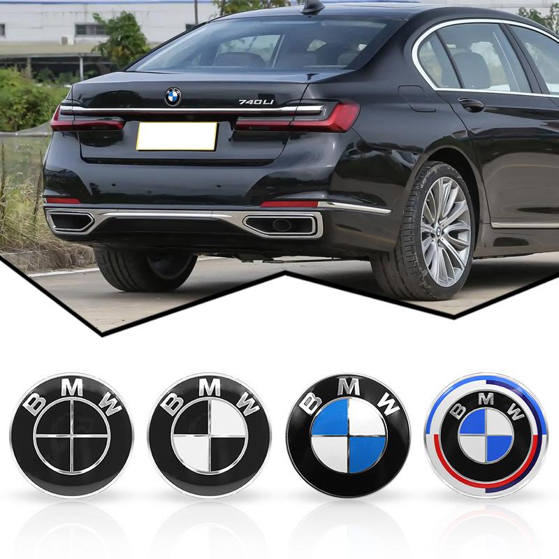1PCS 74mm 82mm Car Front Grille Decorative Front Cover Badge Accessories for BMW E30 E38 E39 E46 E60 E61 E90 X1 X3 X4 X5 X6 E70