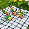Colorful Metal Caterpillar Figurine Outdoor Decoration Metal Caterpillar Decor Bug Garden Decor Handmade Design Handmade