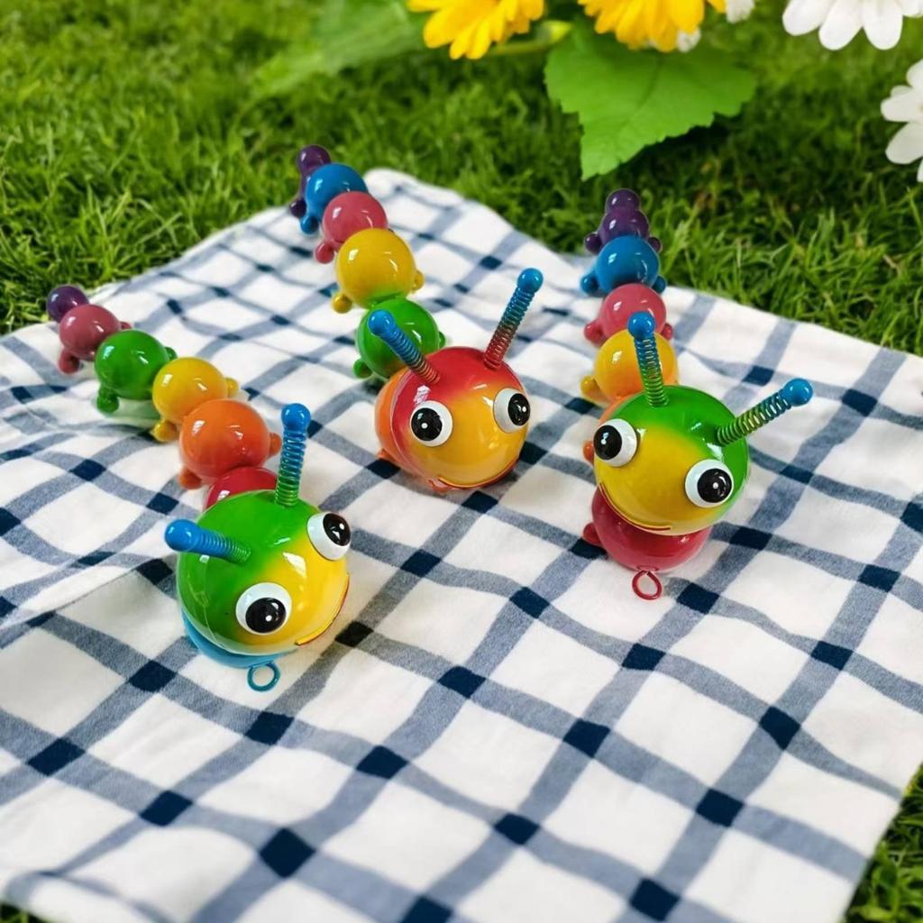 Colorful Metal Caterpillar Figurine Outdoor Decoration Metal Caterpillar Decor Bug Garden Decor Handmade Design Handmade