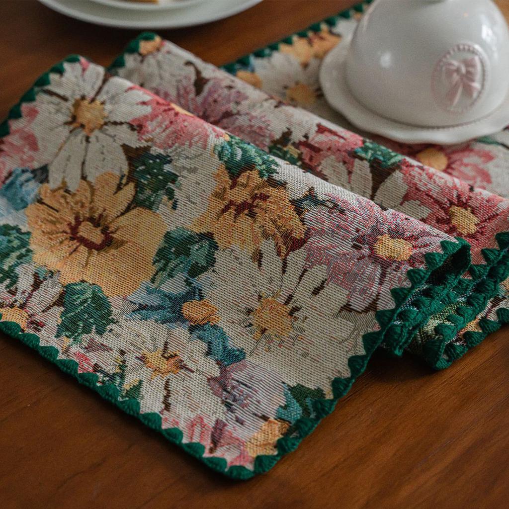 Table Runner Cotton Table Runner Cotton Linen Tablecloth Mat for Dining Table TV Cabinet Center Table