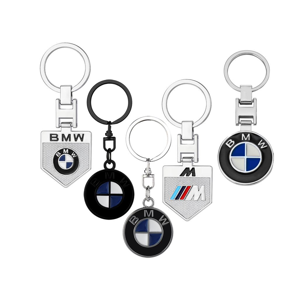 BUBH4 Car Metal Key Holder Keychain Pendant Keyrings Decor Accessories For BMW M M3 M4 M5 X1 X2 X5 Performance F30 E28 E36 E39 E46 E91