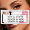 Einzel-Cluster Falsche Wimpern Set Weiche Flauschige DIY Grafting Wimpern DIY Wimpernverlängerung