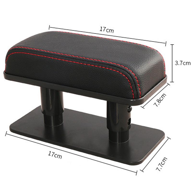 Car Armrest Heightening Pad Adjustable Elbow Support Pads Non-slip Wear Resistant Center Console Arm Rest Mat Vehicle Accessory