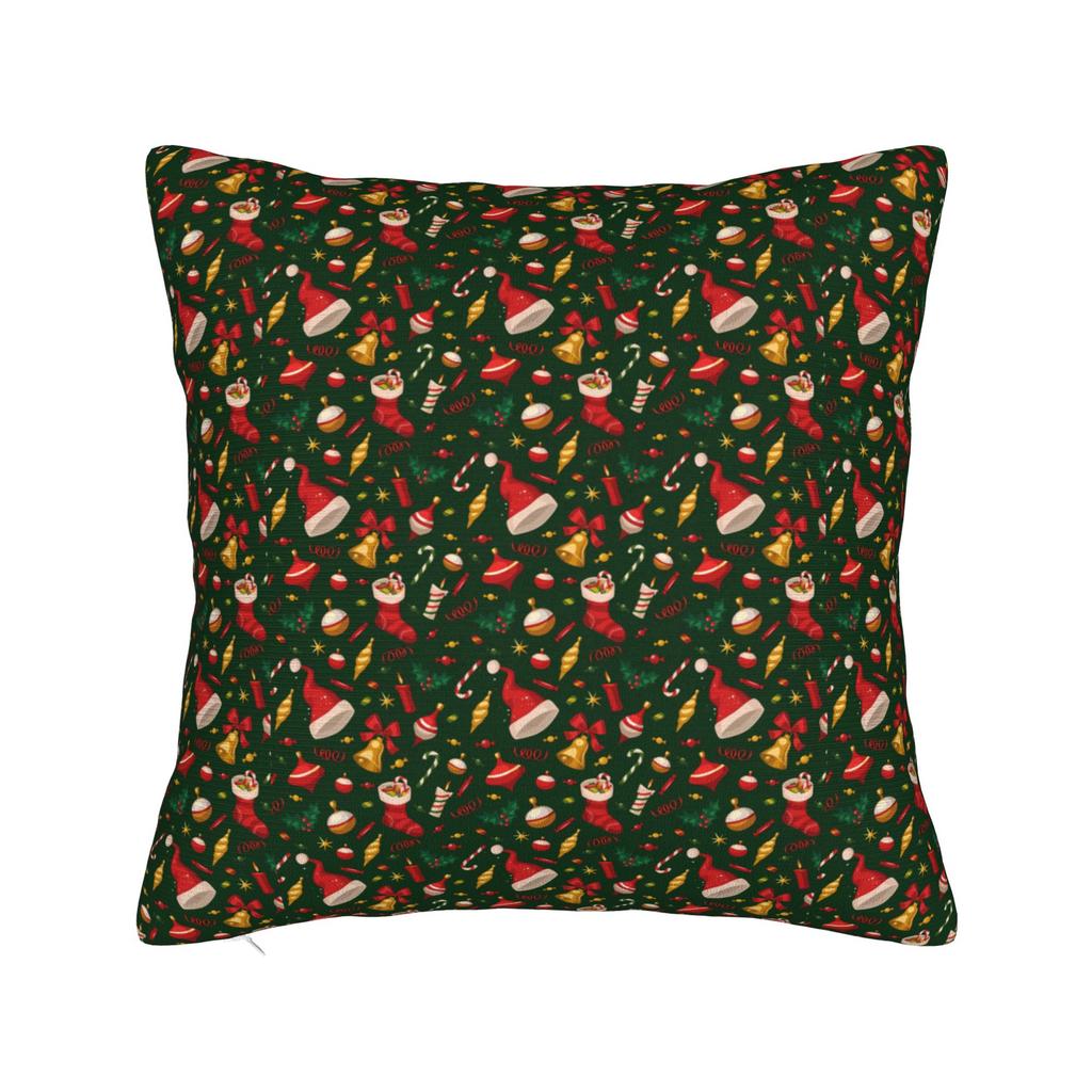 Festive Fun Christmas Pillowcases Fashion Pillow Case For Living Room Chair Soft Pillow Cover