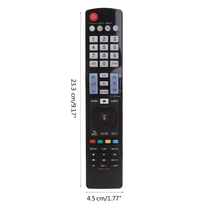 Compact ABS Remote Control Durable and Comfortable AKB74115502 Remote for TV 32LG5010 32LG5020 32LG5030 32LG5600