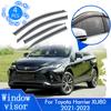 4x pentru Toyota Harrier Venza XU80 XLE 2022 2023 Deflectoare de aerisire laterale Vizoare de fereastră de ploaie Soare Parbriz Capacul mașinii