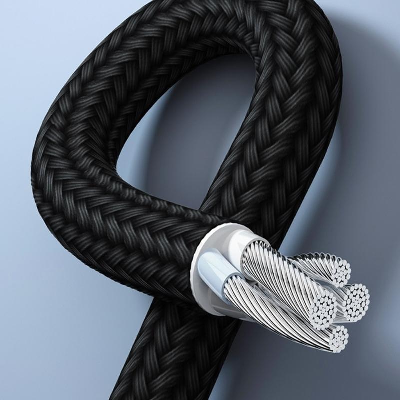High Strength Nylon USB Car Charger Cable USB C/Micros USB Supports Fast Charging And Data Transfer For Type C Device