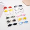 Summer Men and Women Small Frame Oval Sunglasses Sun Glasses Vintage Shades Eyeglasses