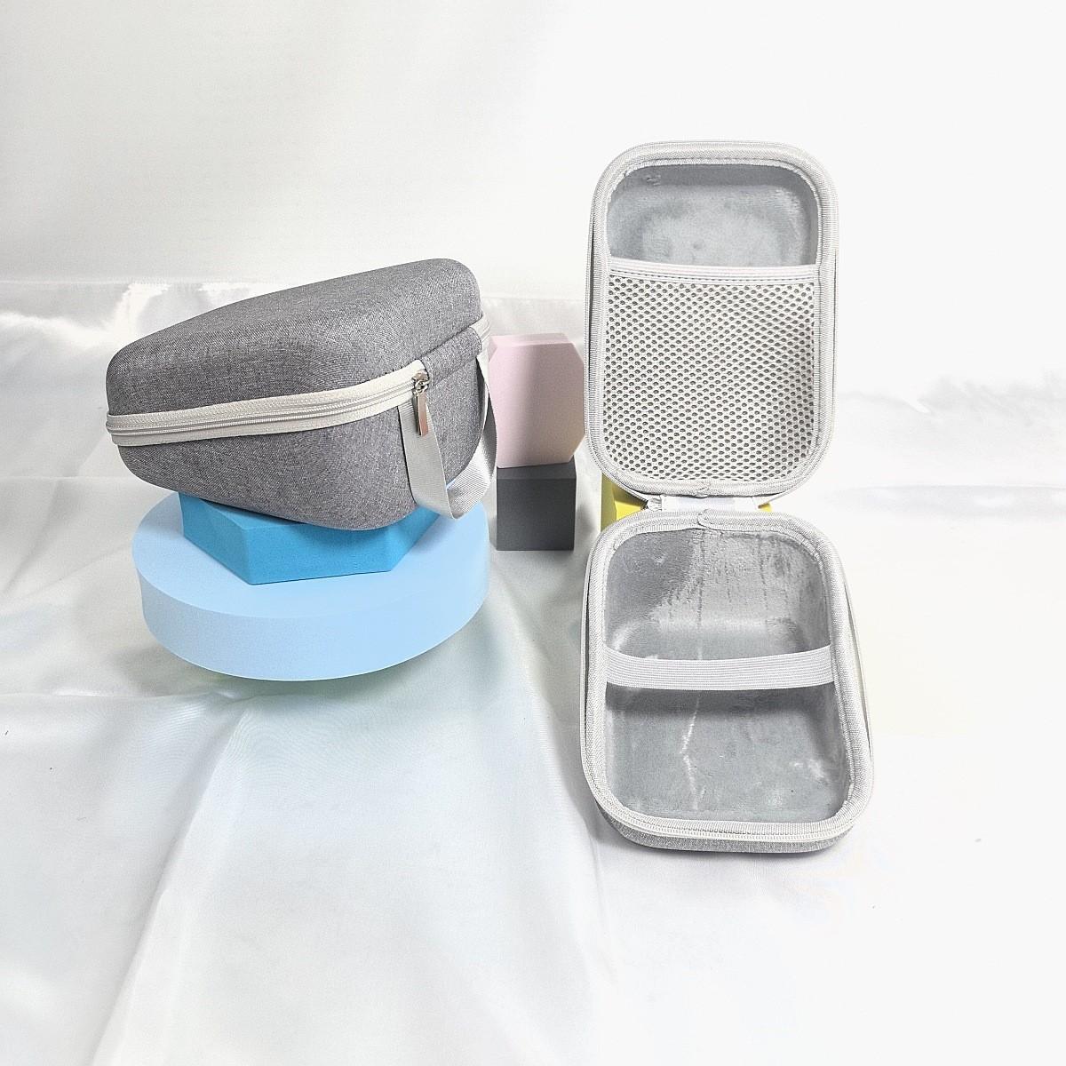 

Сумка для хранения Caseling Жесткий чехол Тонометр для плеча с манжетой Портативная дорожная сумка для переноски Защитная сумка Жесткий чехол серый