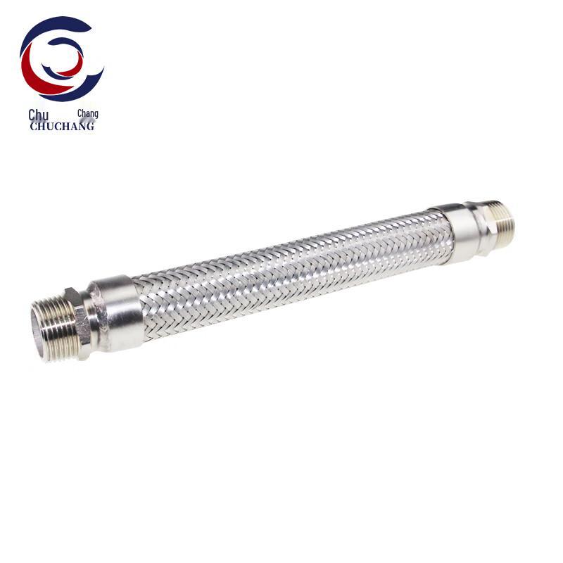 Chuchang 304 Stainless Steel Braided Flexible Hose 1/2 inch x 300mm