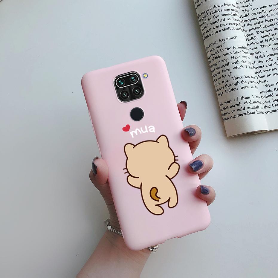 Case For Xiaomi Redmi Note 9 Case Soft TPU Silicon Cover Xiaomi Xiomi Redmi Note 9 Note9 RedmiNote9 Phone Back Cases Cover Funda