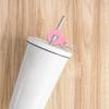 PRETYZOOM 20pcs Straw Charm Adapters, Silicone Dangle Hanging Charm, Compatible Ornament Adapters for Straw Cups, Tumblers