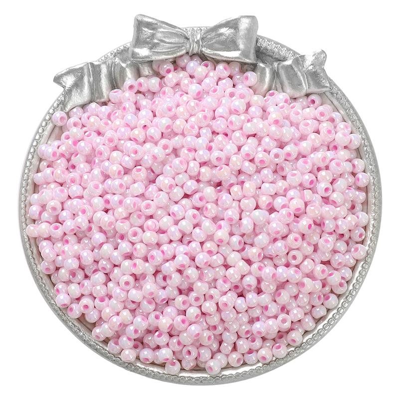 450G High Quality Glass Seed Beads Shiny Glazed Pearl Glass Beads For Earring Bracelet Necklace DIY Jewelry Craft Garment Accessoreis Making