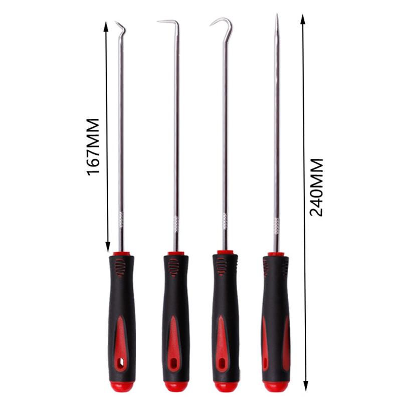 Car Oil Seal Puller Screwdrivers Set Long Pick Hook Set Gasket Puller Pick Tools for Removing Car Auto SealTools
