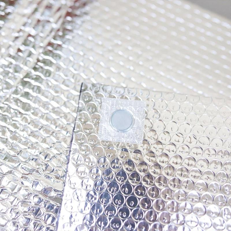 AC Unit Cover Outside Air Conditioner Cover Weatherproof Flame Resistant Guard With Aluminum Layer