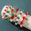 Christmas Style Crystal Beaded Women's Bracelet