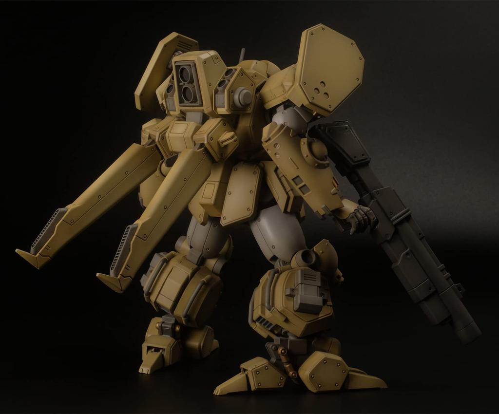 PM Office A Heavy Machine Soldier Raynos Raynos Combat Renewal Approximately 150mm Scale Plastic Model Molded In Dark Yellow AS-5E3 (Ground Version)