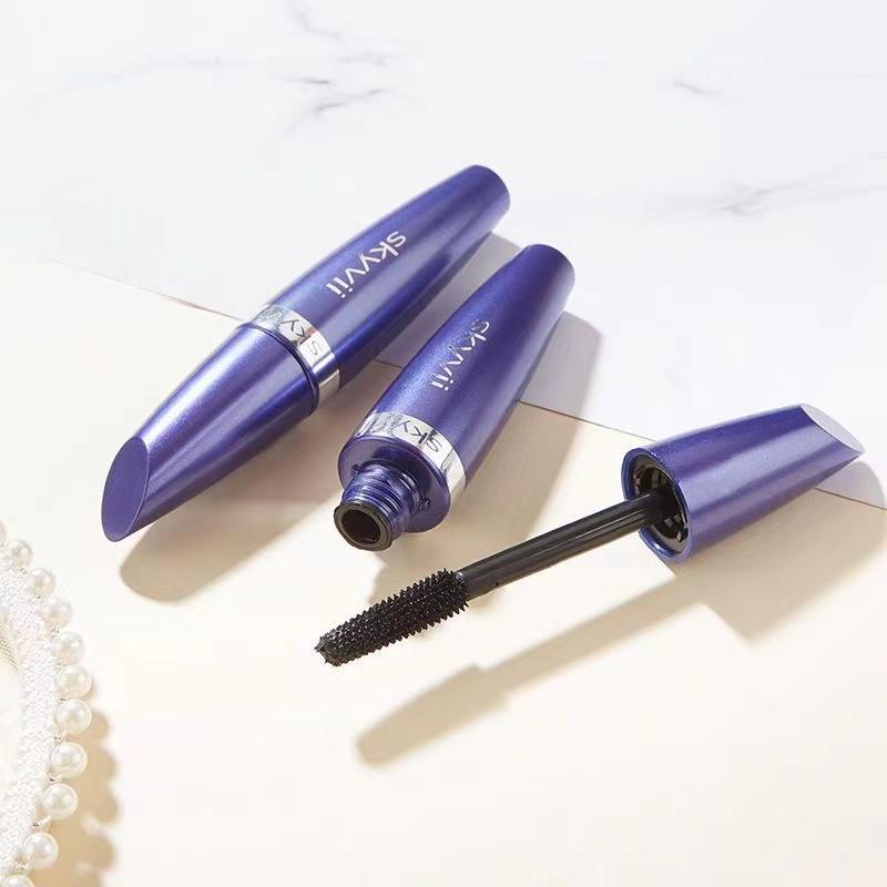 Set di crema mascara allungante 4D Fibra allungante mascara nera per occhi impermeabile per studentessa studentessa di bellezza femminile