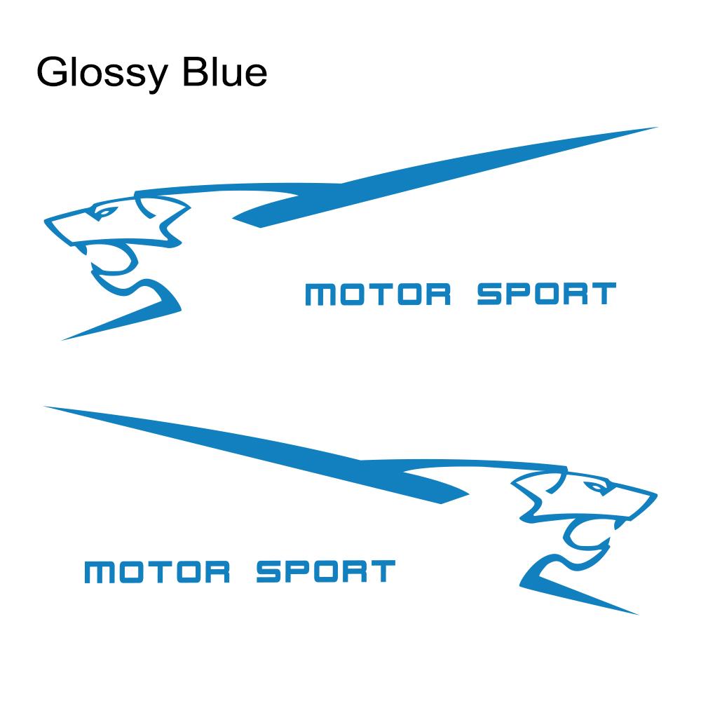 Autocollants de Voiture Pour Peugeot 208 2008 3008 306 307 308 5008 206 207 RCZ MOTOR SPORT Garde-boue Tuning Accessoires Auto Autocollants en Film Vinyle