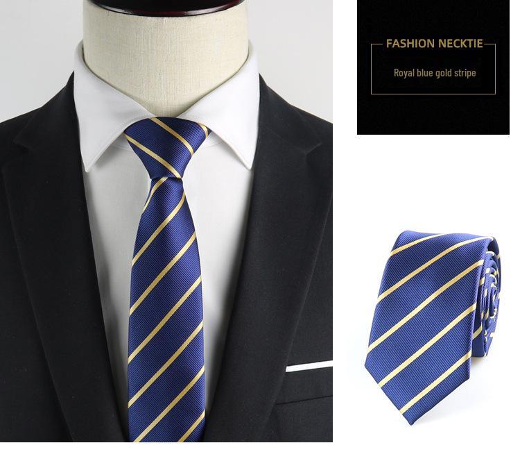 Men s 6CM Fashionable Professional & Casual Tie for Business and Weddings