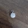 White Rainbow Moonstone Pendant, 925 Sterling Sliver Charm Gemstone Pendant