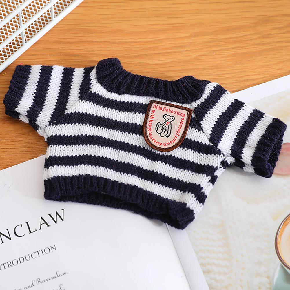 

Для куклы-утки LaLafanfan Модная одежда Комбинезон Одежда для куклы Сочетание цветов Толстовки Аксессуары для кукол Милое украшение Маленькая одежда 06#