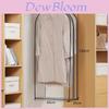 Clothing Dust Cover Peva Transparent Wardrobe Garment Storage Bag For Indoor Use