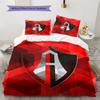 Atlas Football Club  Pattern Bedding Quilt Set  Home Decoration  Gift (1 * duvet cover + 2 * pillowcase  without core)