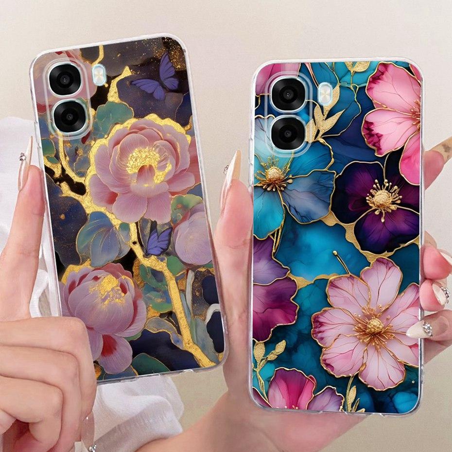 Cute Printing Phone Case For Oppo A6 4G 5G A6x A6T Pro 4G Soft Silicone TPU Cases For Oppo A6x A6 A6T Pro 4G Covers Bumpers