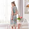L Affair Women Diaper Motif Mint Rayon Dress Lwofd135 Mi