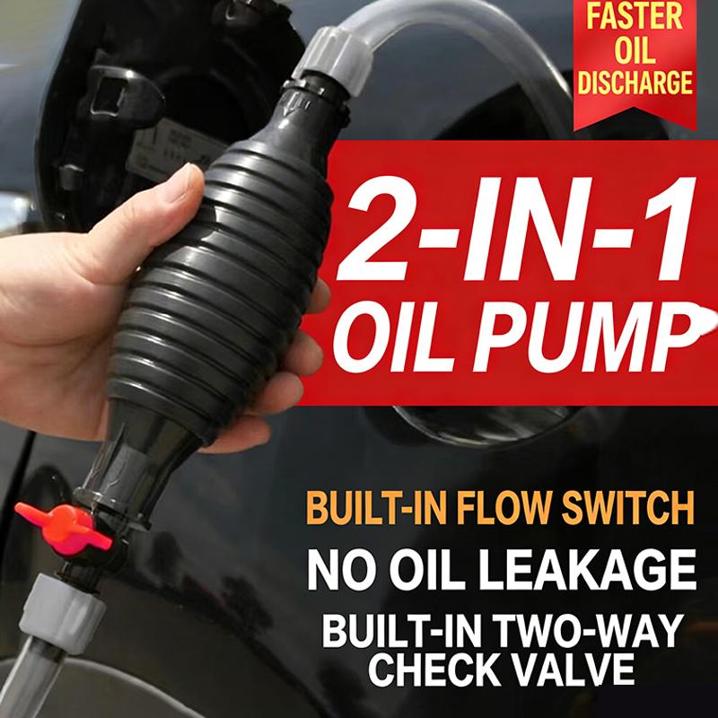 Hand-Operated Fuel Pump Kit For Automobile Portable Oil Tank Sucker Pump Hand Fuel Pump Petrol Transfer Pump
