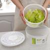 Vegetable Washer Veggie Dryer Set Large Salad Spinner for Kitchen Tools for Washing Cleaning & Drying Greens Vegetables