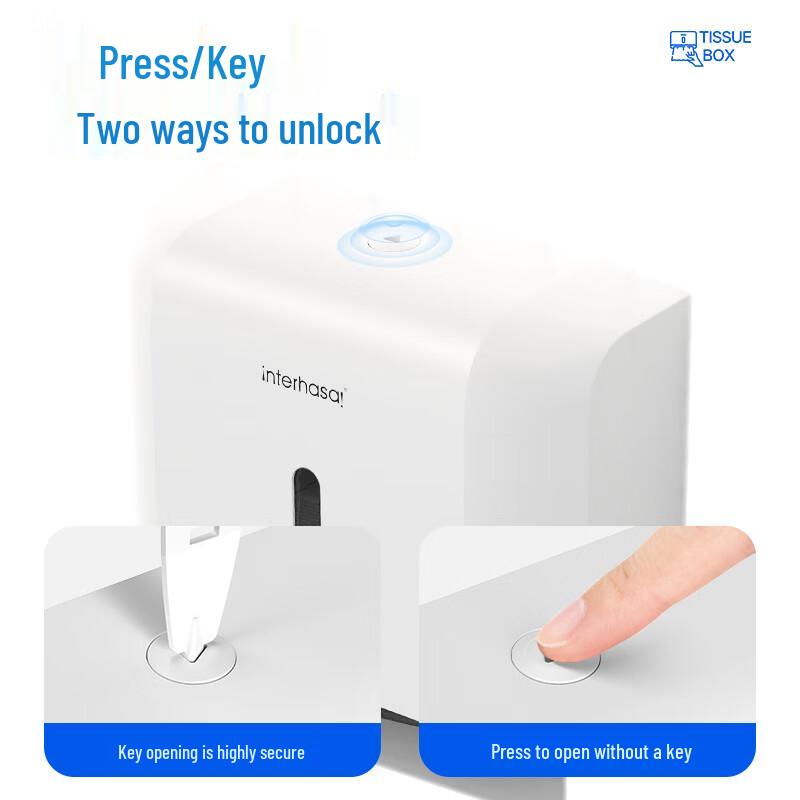 Interhasa Wall-Mounted Paper Towel Dispenser